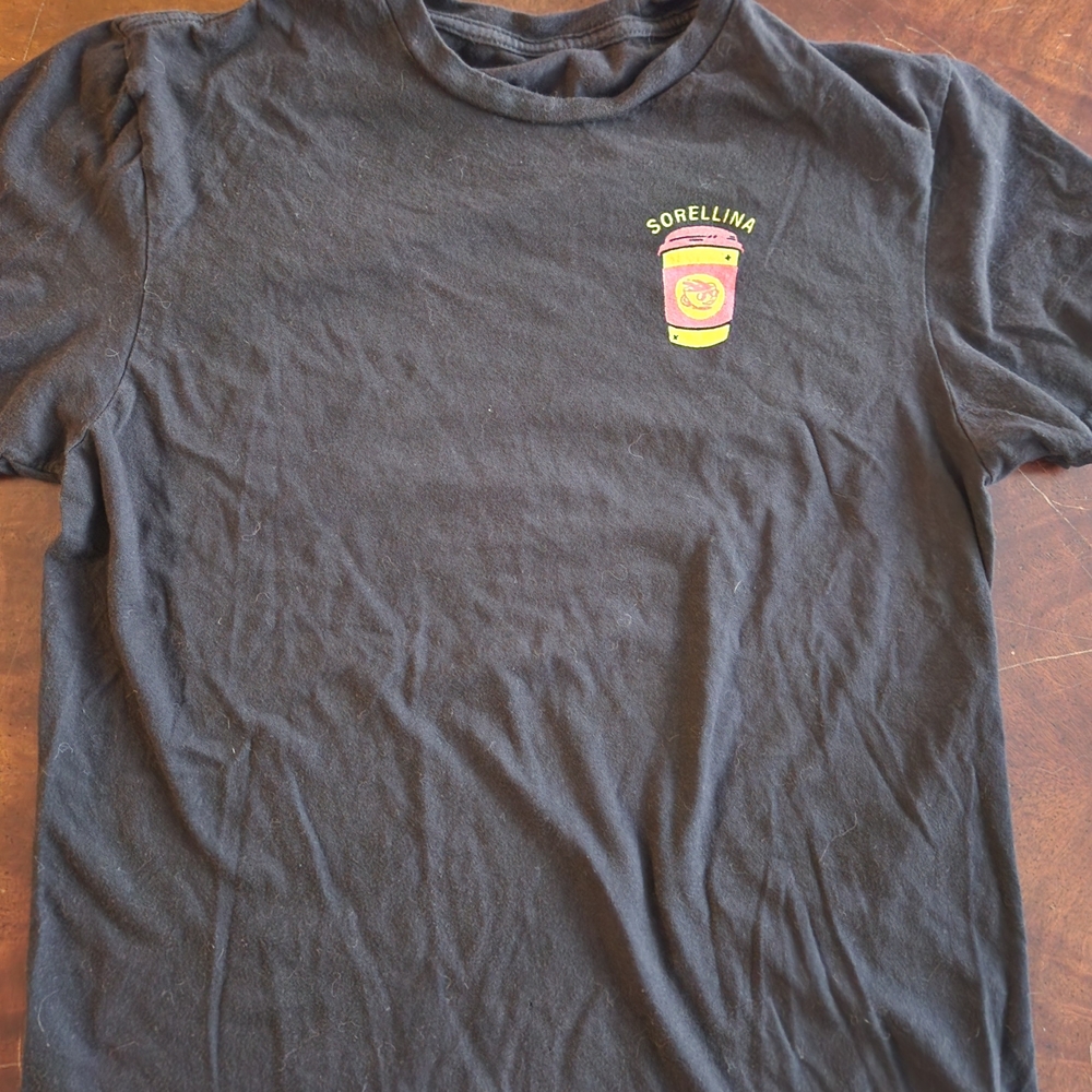 Sorellina Black Graphic T-Shirt